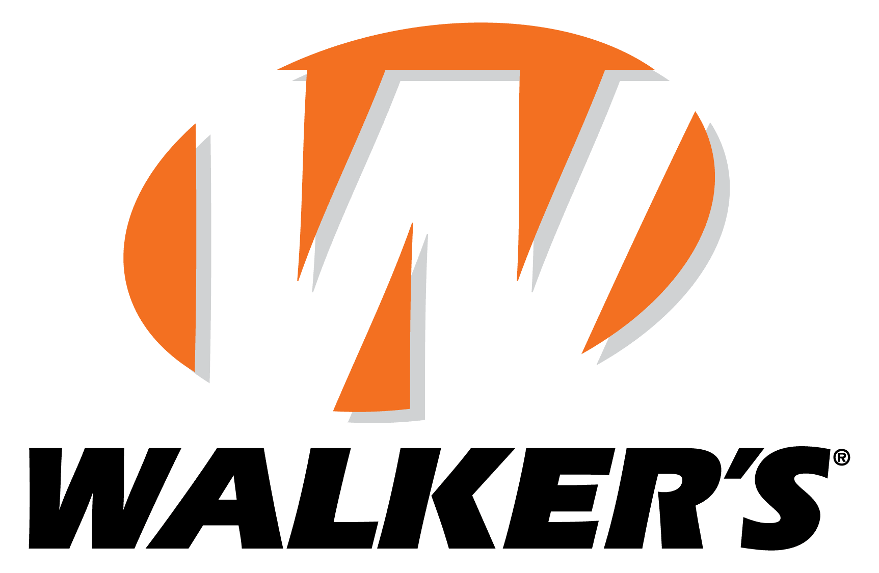 Walkers_PrimaryLogo_CMYK_Orange-Black (4) Walker’s logo: an orange circular W symbol above bold black text reading 'WALKER'S'